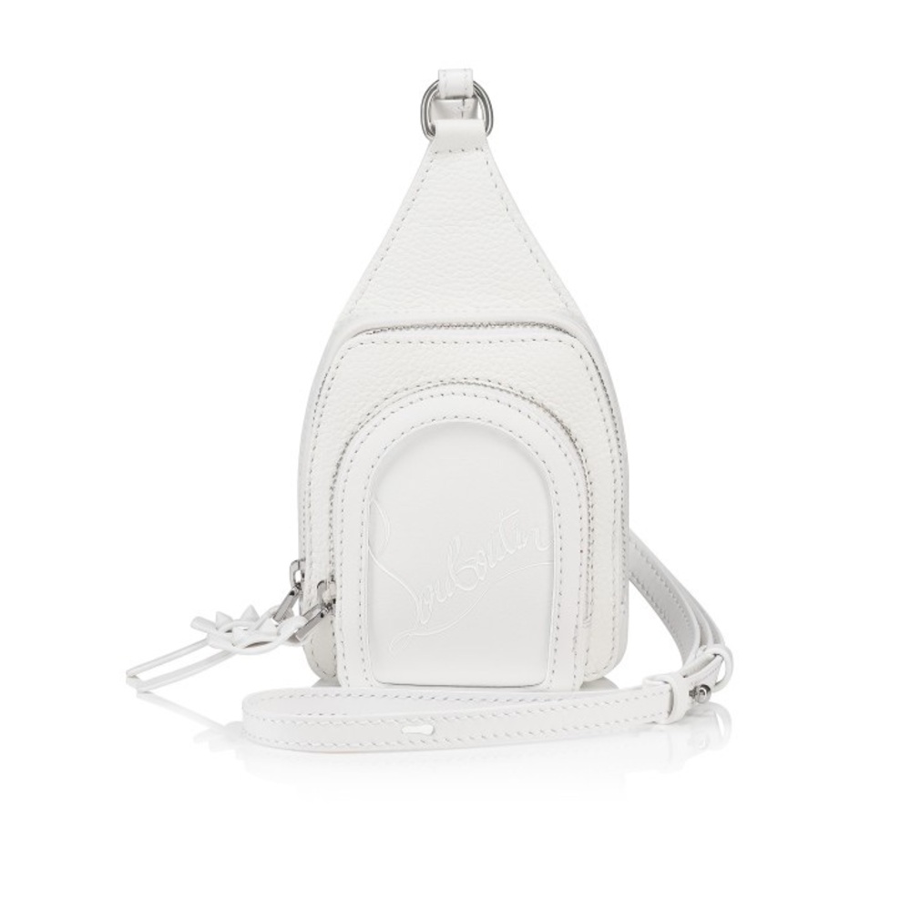 White Christian Louboutin Crossbody Bag